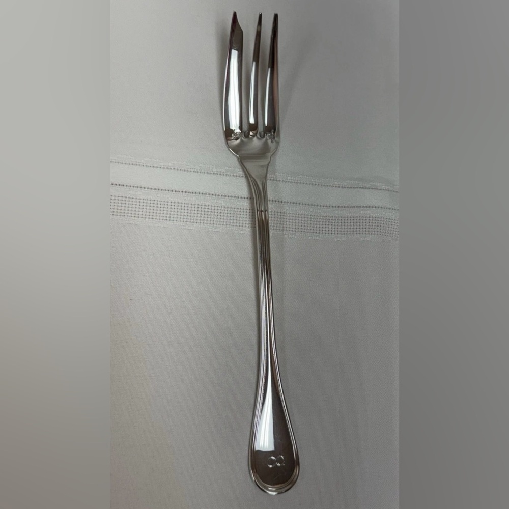 Christofle Albi Silver Plated Serving Fork